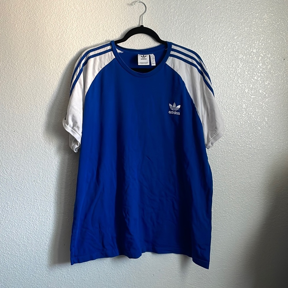 Mens Adidas Short Sleeve Tee Shirt - Picture 1 of 5